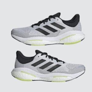 adidas SolarGlide 5 Blue/ White Pulse Lime Men's SIZE 6.5NWT🆕⌚📦🏃💨🚚